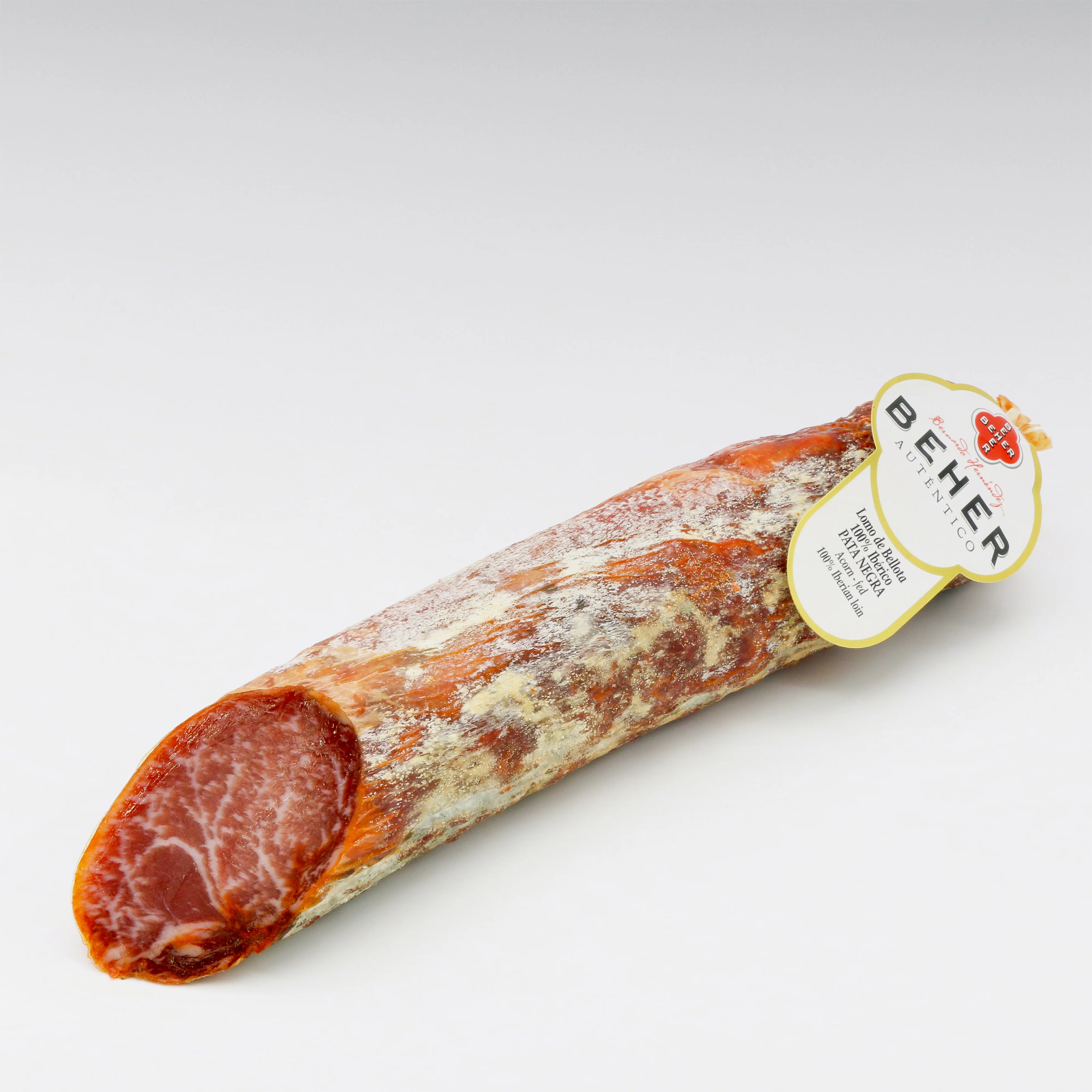 100% Ibérico Acorn-Fed Lomo (Loin) , Aged 120+ Days , Artisan Family Recipe, Only Natural Ingredients,a unique blend of Pimentón de la Vera, garlic, sea salt. Free-Range - 1-1.5 lb - Image 3