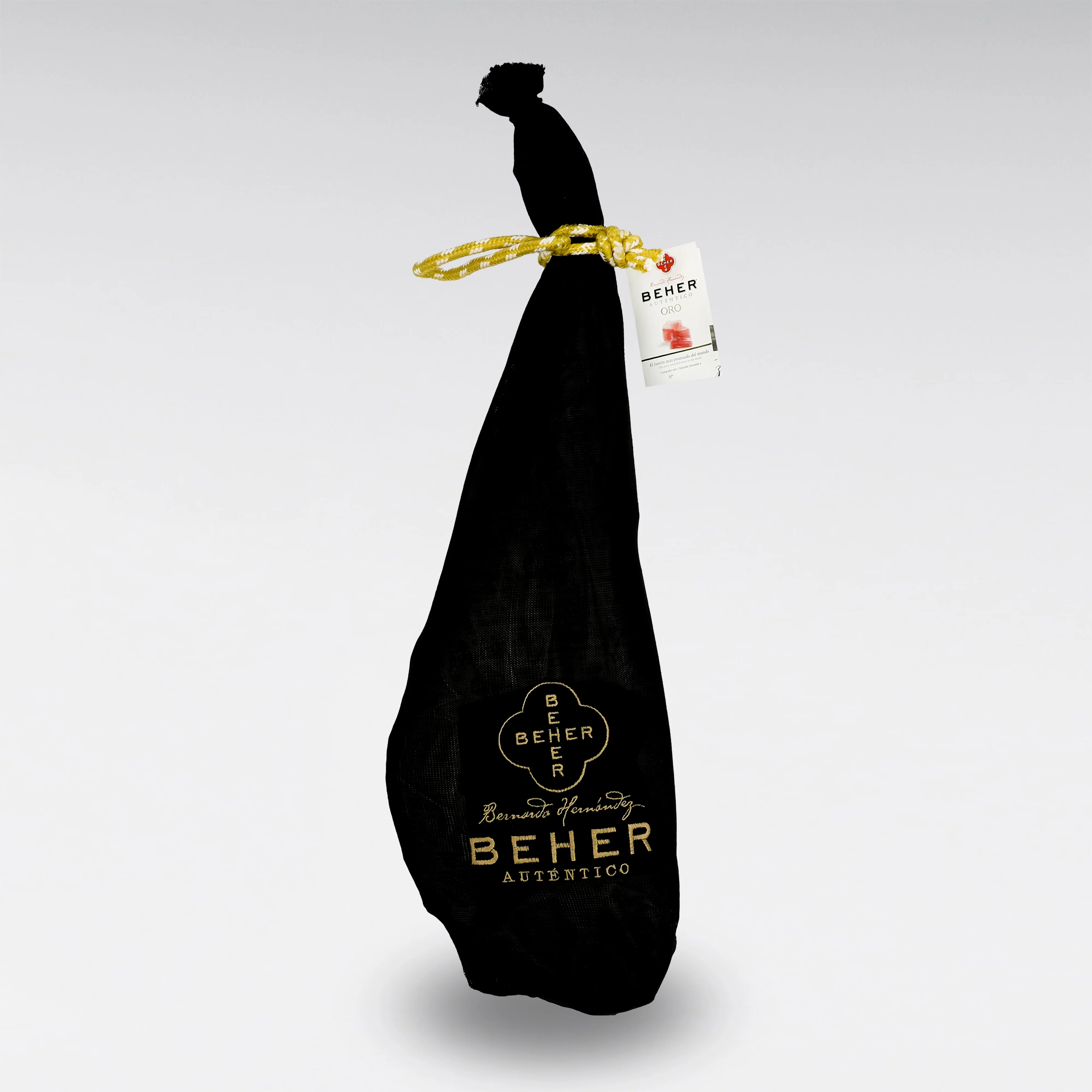 100% Ibérico Acorn-fed Bone-in-ham (Jamón) ORO, World’s Most Awarded, Naturally-Cured in mountains for 4 Years - 15 to 17 lb - Image 8