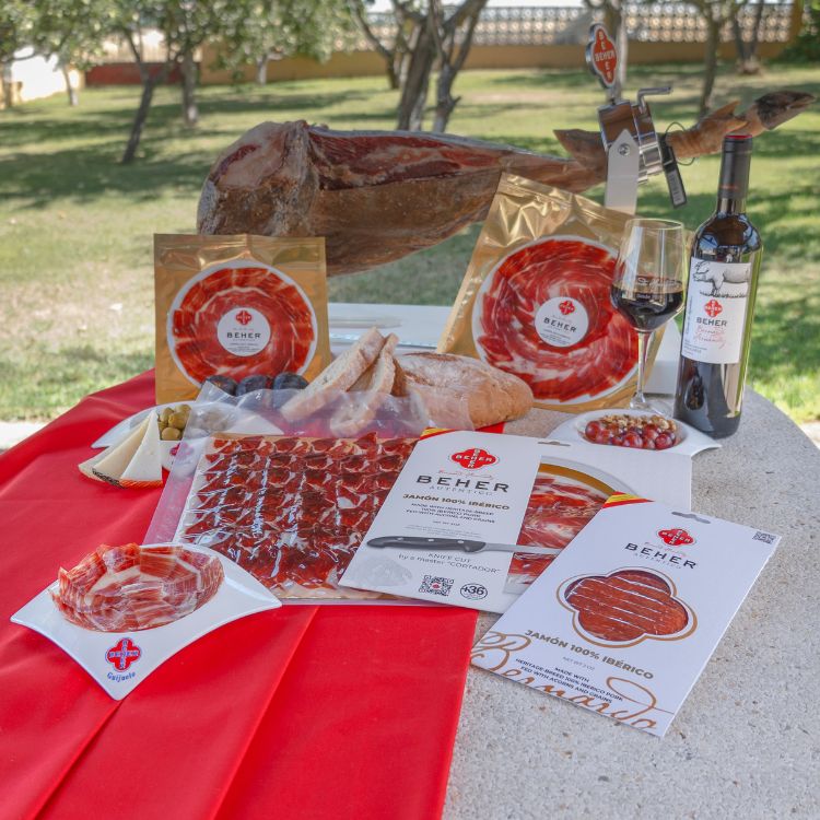 Hand Knife-Sliced Plate 100% Ibérico Ham (Jamón) – World’s Most Awarded, Naturally Cured in Mountains for 4 Years – Plate 1.5 oz - Image 6
